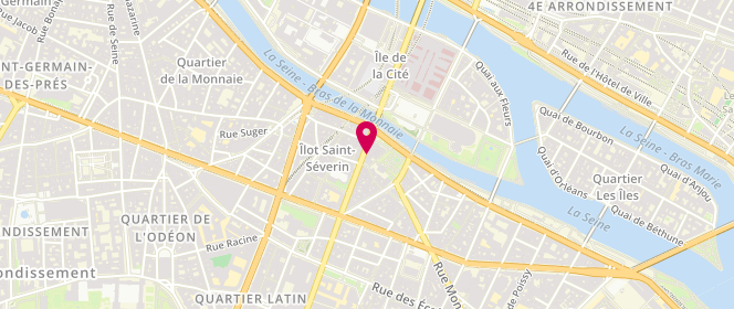 Plan de Louie Christophe, 13 Rue Petit Pont, 75005 Paris