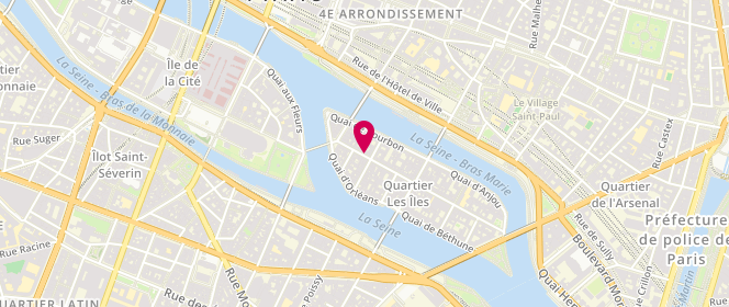 Plan de Boulangerie Saint Louis, 80 Rue Saint-Louis en l'Île, 75004 Paris