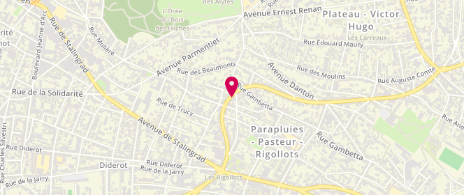Plan de Galaxia 3, 58 avenue de la République, 94120 Fontenay-sous-Bois