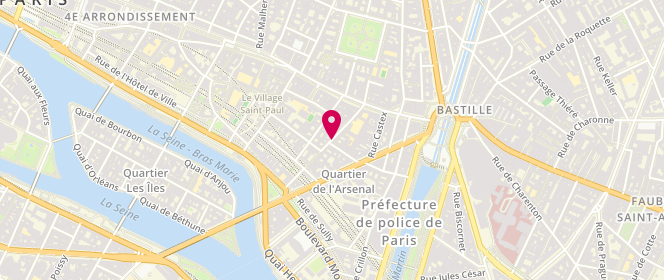Plan de Boulangerie l'Atmosphère, 26 Rue du Petit Musc, 75004 Paris