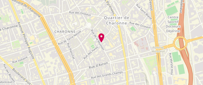 Plan de Le Fournil de Ben, 64 Rue des Haies, 75020 Paris