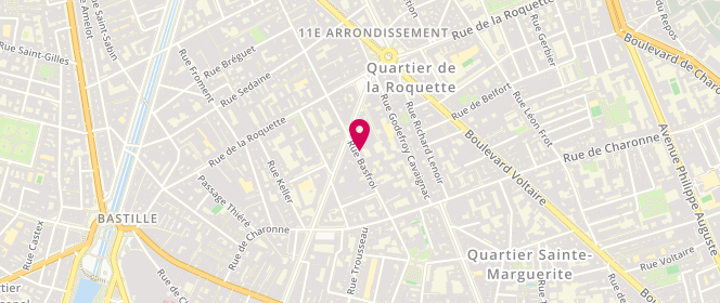 Plan de Vival, 32 Rue Basfroi, 75011 Paris
