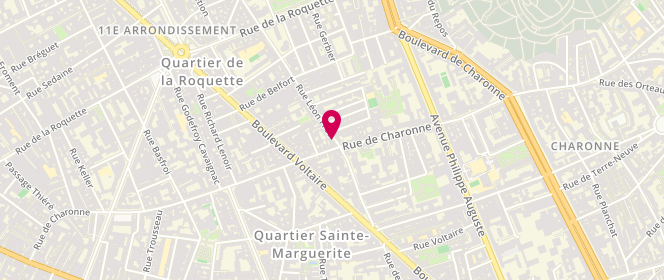 Plan de L'Epi de Franconville, 37 Rue Leon Frot, 75011 Paris