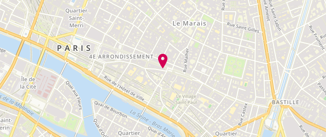 Plan de Brioche Dorée, 1 Rue Basse, 75001 Paris