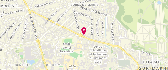 Plan de Boulangerie Pâtisserie, 65 Bis Av. Jean Jaurès, 77420 Champs-sur-Marne