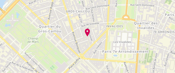 Plan de Les Saveurs de Cler (Maison Julien), 45 Rue Cler, 75007 Paris