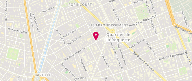 Plan de Ble&miel, 81 Rue de la Roquette, 75011 Paris
