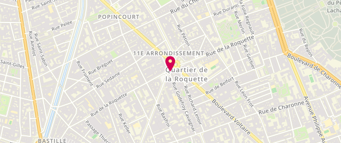 Plan de Maison Landemaine Levain d'Antan Ja, 130 Rue de la Roquette, 75011 Paris