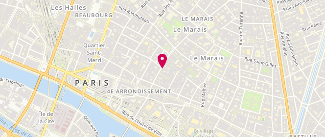 Plan de L'Avion Delices, 32 Rue Vieille du Temple, 75004 Paris