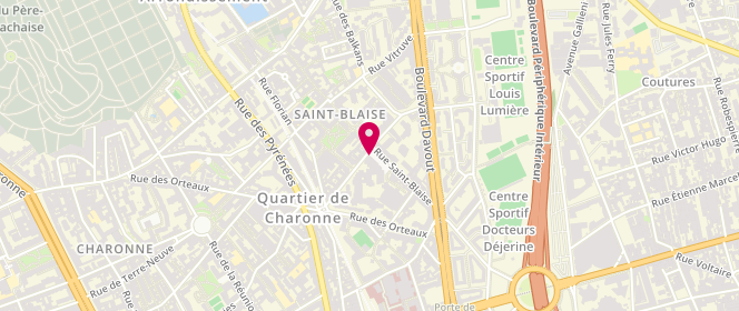Plan de KLM Boulangerie, 60 Rue Saint-Blaise, 75020 Paris
