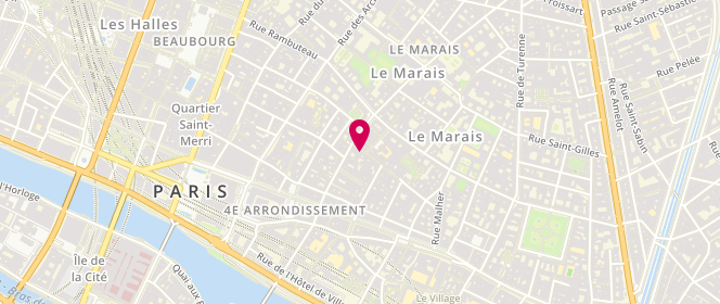 Plan de Korcarz, 29 Rue des Rosiers, 75004 Paris
