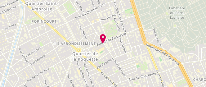 Plan de L&M Leon Frot, 158 Rue de la Roquette, 75011 Paris