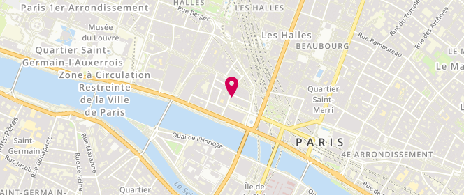 Plan de Paris Baguette, 11 Rue Jean Lantier, 75001 Paris