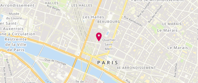 Plan de Les Délices de Saint Martin, 24 Rue Saint-Martin, 75004 Paris