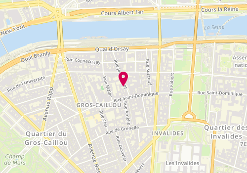 Plan de PariSeven Boulangerie, 20 Rue Jean Nicot, 75007 Paris