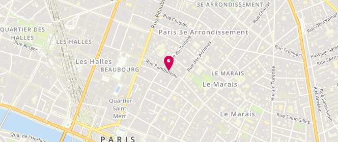 Plan de Pain de Sucre (Pâtisserie), 14 Rue Rambuteau, 75003 Paris