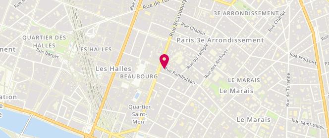 Plan de Legay Choc, 33 Rue Rambuteau, 75004 Paris