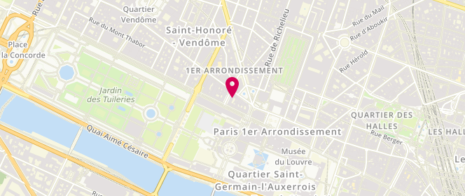 Plan de Kayser, 4 Rue de l'Échelle, 75001 Paris