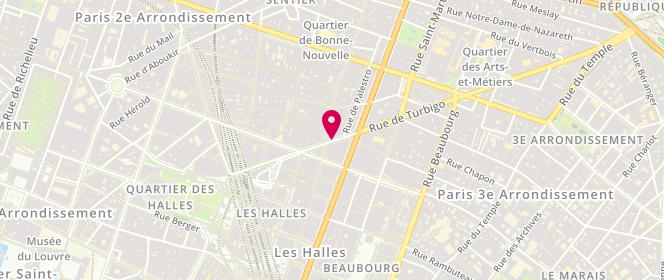 Plan de BO&Mie, 18 rue de Turbigo, 75002 Paris