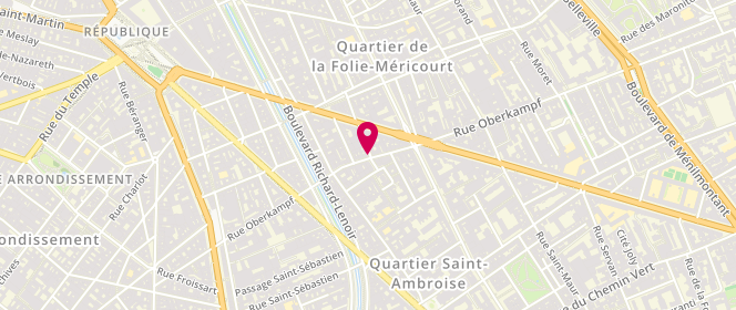 Plan de The French Bastards - Oberkampf, 61 Rue Oberkampf, 75011 Paris