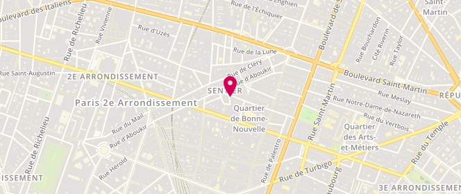 Plan de Boulangerie du Sentier, 47 Rue du Caire, 75002 Paris