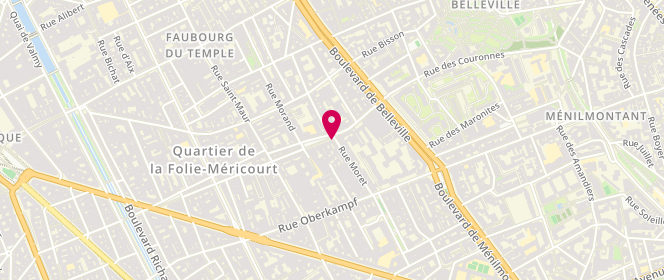Plan de Boulangerie Timbaud, 102 Rue Jean-Pierre Timbaud, 75011 Paris
