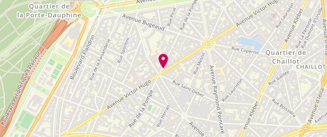 Plan de Béchu, 118 avenue Victor Hugo, 75116 Paris