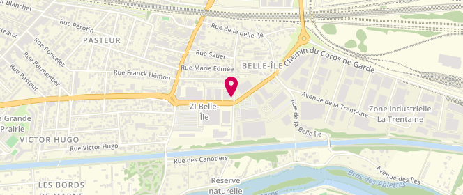 Plan de Boulangerie Louise, 12 avenue Sylvie, 77500 Chelles
