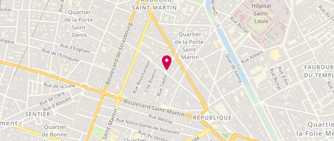 Plan de Mamiche, 32 Rue du Château d'Eau, 75010 Paris