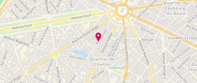 Plan de Boulangerie Julambre, 33 Rue Lauriston, 75016 Paris