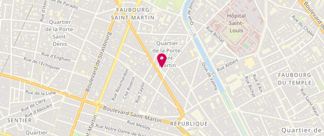 Plan de Aux gourmands de la place, 8 place Jacques Bonsergent, 75010 Paris