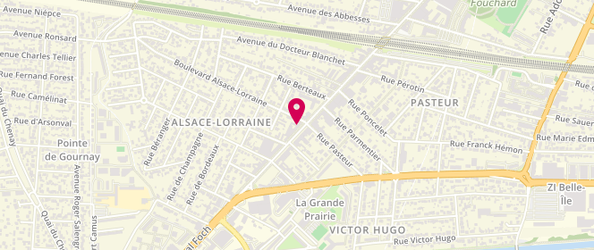 Plan de Boulangerie Patisserie le Petit Foch, 38 avenue du Maréchal Foch, 77500 Chelles