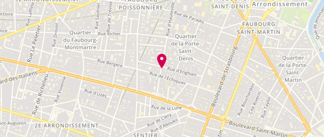Plan de La Baguette d'Hauteville, 18 Rue d'Hauteville, 75010 Paris