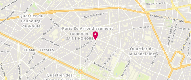 Plan de Ô Saint-Honoré, 97 Rue du Faubourg Saint-Honoré, 75008 Paris