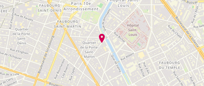 Plan de Les Deux F, 58 Rue de Lancry, 75010 Paris