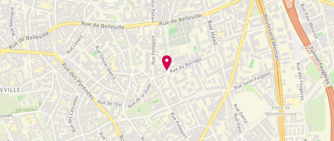 Plan de Maison Jebahi, 23Bis Rue du Telegraphe, 75020 Paris