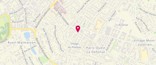 Plan de Les Saveurs de Rueil, 28 Avenue Prés Pompidou, 92500 Rueil-Malmaison