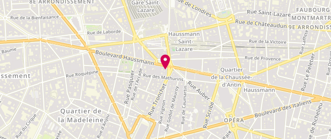 Plan de Paul, 35 Rue Tronchet, 75008 Paris
