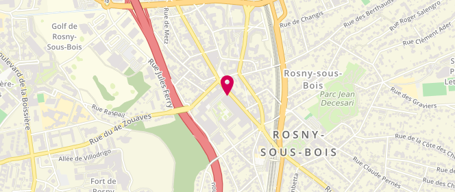 Plan de La Boulang' de Rosny, 12 place Carnot, 93110 Rosny-sous-Bois