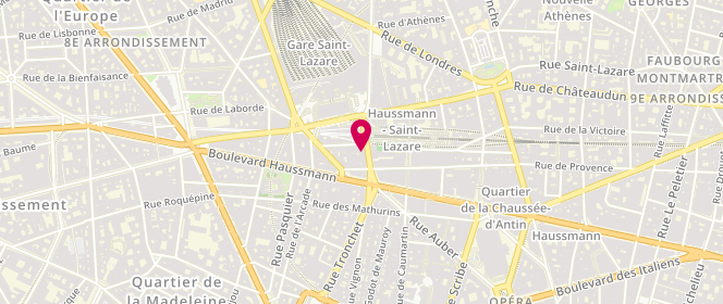 Plan de Paul, 5 Rue du Havre, 75008 Paris