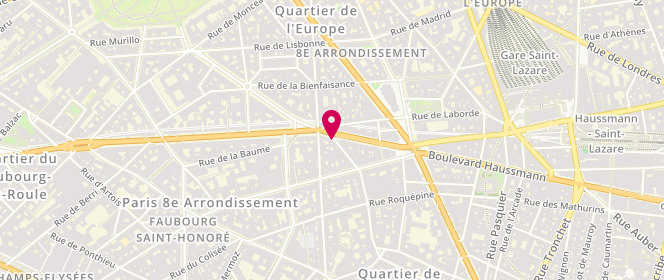 Plan de Raoul Maeder, 111 Boulevard Haussmann, 75008 Paris