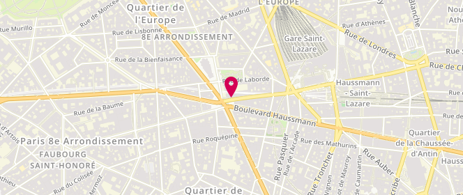 Plan de Augustin SD 28, 28 Rue Pépinière, 75008 Paris