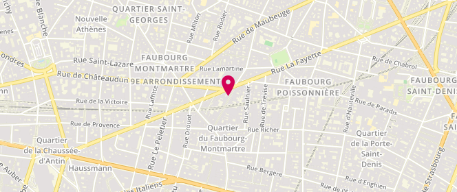 Plan de Boulangerie Dupuy, 13 Rue Cadet, 75009 Paris