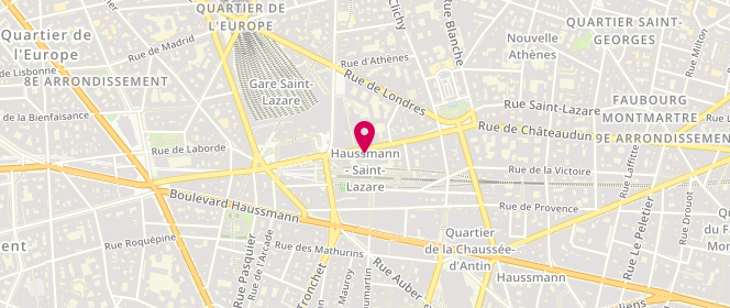 Plan de Brioche Dorée, 75 Rue de Caumartin, 75009 Paris