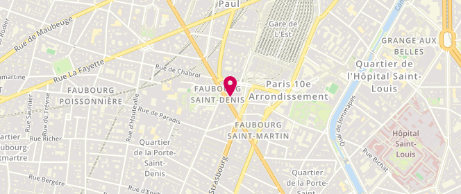 Plan de Bileil, 74 Boulevard de Magenta, 75010 Paris