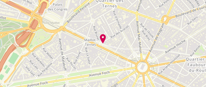 Plan de Boulangerie Marius, 36 avenue de la Grande Armée, 75017 Paris