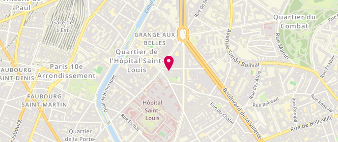 Plan de Vicq boulangerie, 1 Rue Vicq d'Azir, 75010 Paris