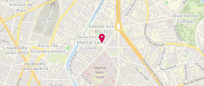 Plan de Coet Christophe, 4 Rue Ecluses Saint Martin, 75010 Paris