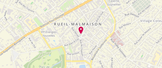 Plan de Maison Marques, 10 place de l'Église, 92500 Rueil-Malmaison