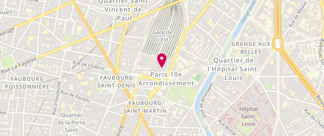 Plan de Concessions Gares France Paris Est, Gare de l'Est Niveau Tgv
Rue du 8 Mai 1945, 75010 Paris